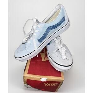 VANS SK8-LOW (UTILITY POP) Light BLUE/WHITE Size‎ 5.0 Men’s 6.5 Women’s